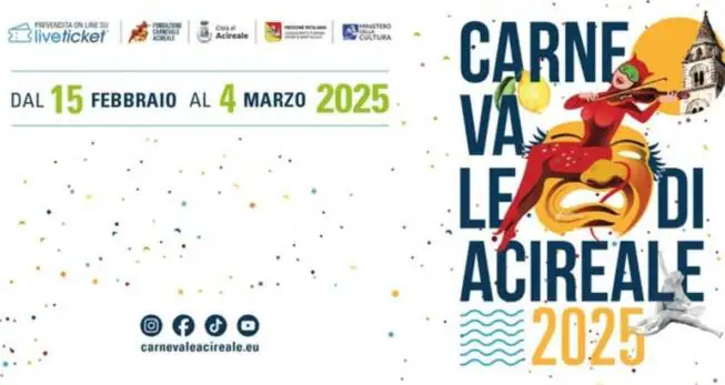 Carnevale di Acireale 2025: satira, arte e tradizione nel cuore della  Sicilia - Eventi Siciliani