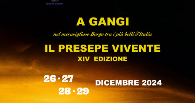 Presepe Vivente nel comune di Gangi