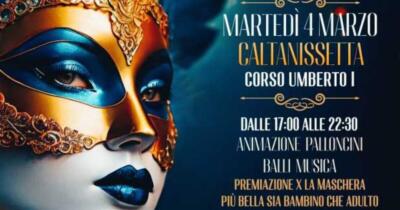 L'incanto del Carnevale a Caltanissetta