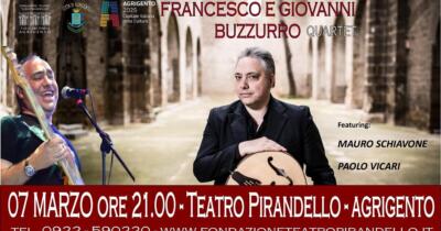 Francesco Buzzurro al Teatro Pirandello di Agrigento