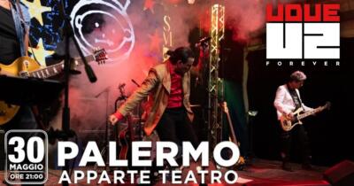 U2 forever al teatro apparte di palermo