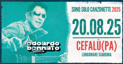 edoardo bennato a cefalu