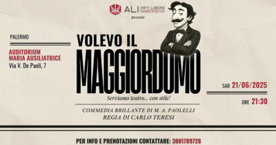 volevo il maggiordomo all auditorium maria ausiliatrice