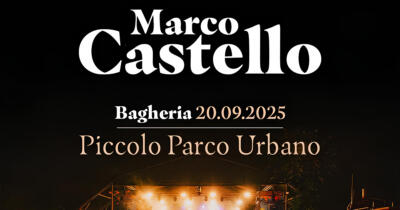 marco castello live al piccolo parco urbano