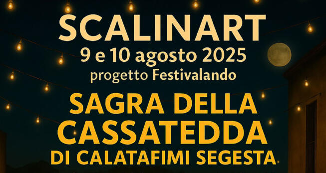 sagra della cassatedda 2025 a calatafimi segesta