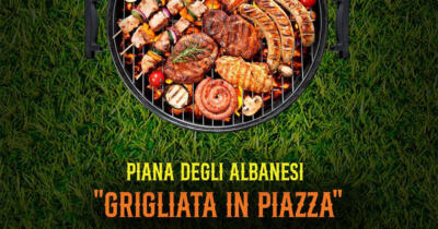 grigliata in piazza piana degli albanesi