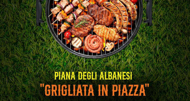grigliata in piazza piana degli albanesi