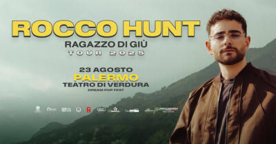 rocco hunt tour 2025 a palermo