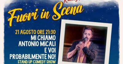 stand up comedy show con antonio micali